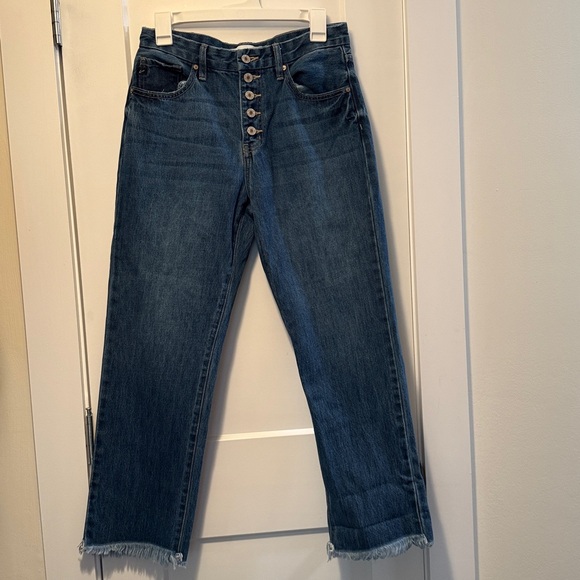 KanCan Denim - KanCan Women's Taurus Button Fly Straight Leg Jeans size 7/27